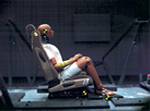 Crash Test Dummy in Seat