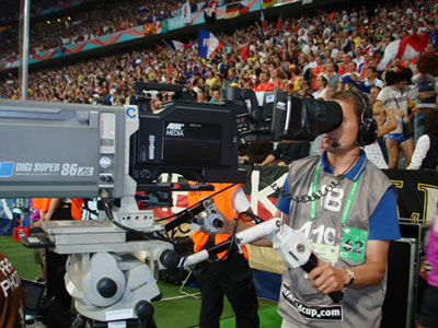 Man Video Taping At World Cup 06